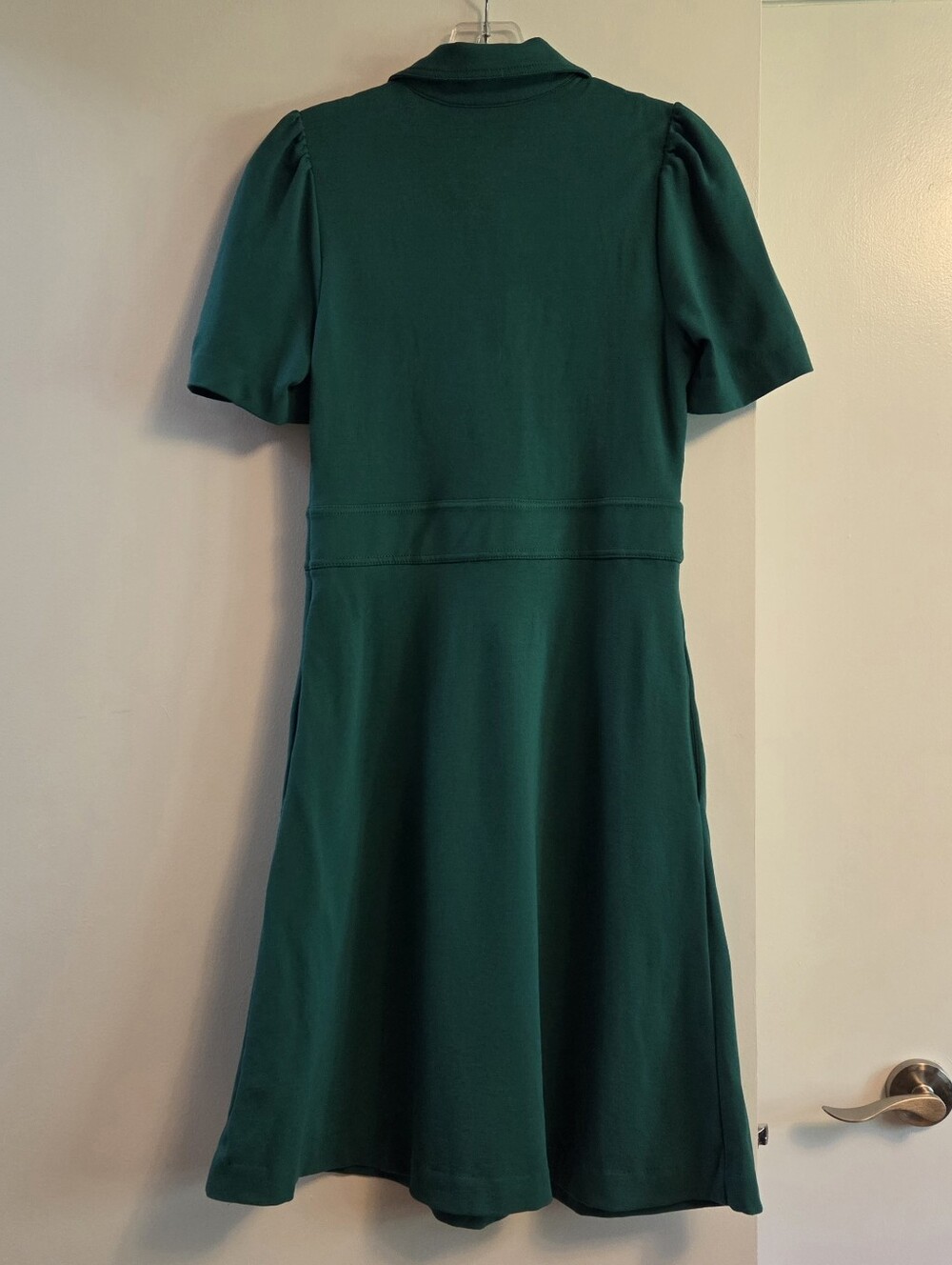 BODEN Nicolette Ponte Short Dress Bear Grass Green Size 2 US - Picture 6 of 8